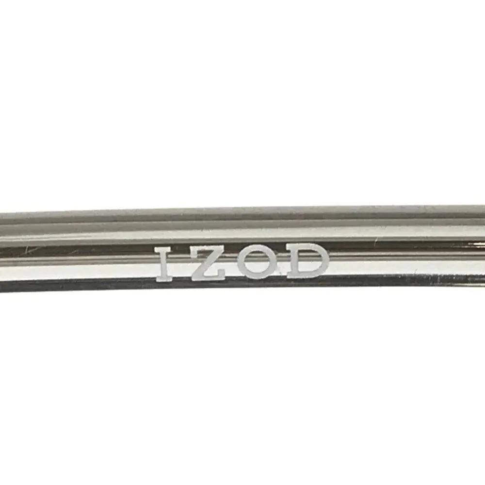 IZOD Eyeglasses Frames IZ2091 GREY CRYSTAL Rectangle Full Rim 56-17-150